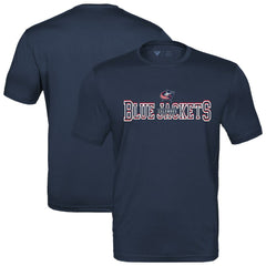 Columbus Blue Jackets Levelwear Anthem Journey Performance T-Shirt - Navy - NHL 203144916