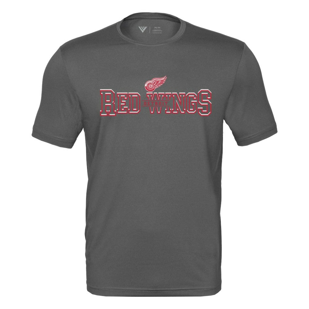 Detroit Red Wings Levelwear Anthem Journey Performance T-Shirt - Charcoal - NHL 203144920
