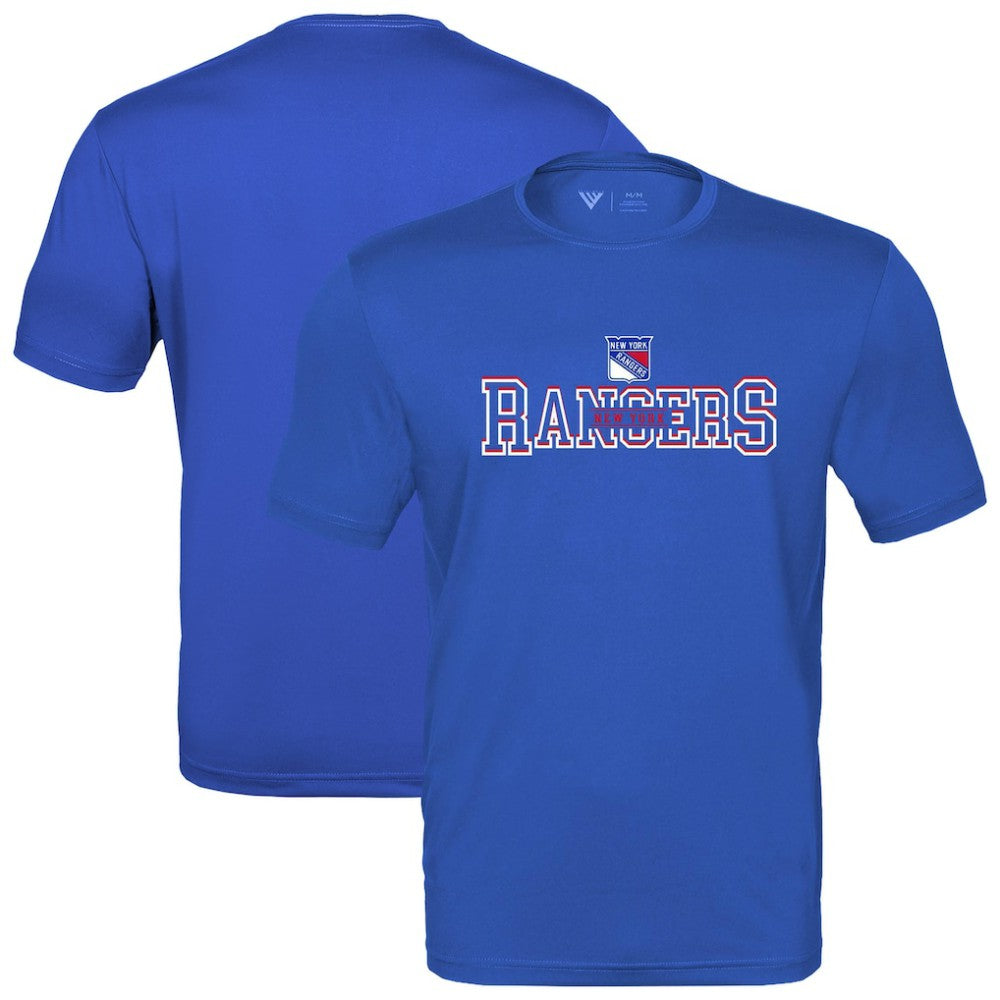 New York Rangers Levelwear Anthem Journey Performance T-Shirt - Royal - NHL 203144922