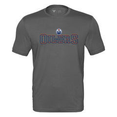 Edmonton Oilers Levelwear Anthem Journey Performance T-Shirt - Charcoal - NHL 203144923