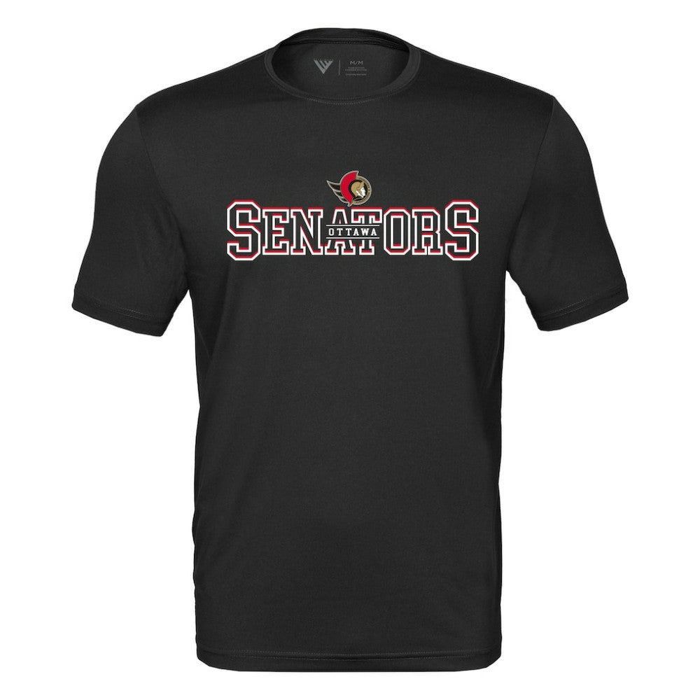 Ottawa Senators Levelwear Anthem Journey Performance T-Shirt - Black - NHL 203144925