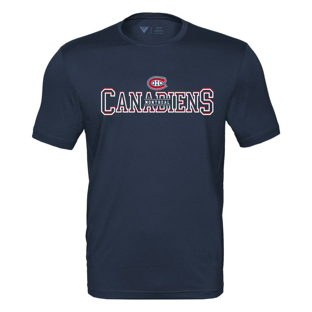 Montreal Canadiens Levelwear Anthem Journey Performance T-Shirt - Navy - NHL 203144926