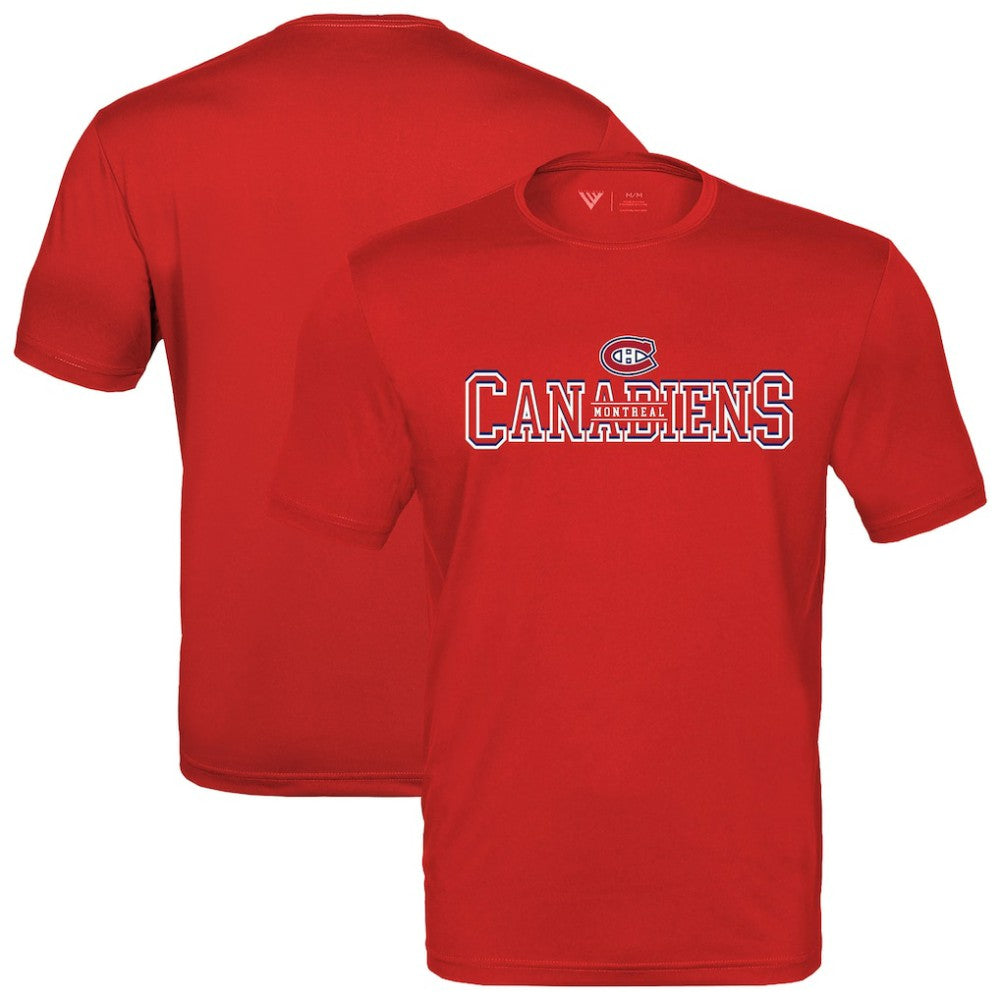 Montreal Canadiens Levelwear Anthem Journey Performance T-Shirt - Red - NHL 203144927