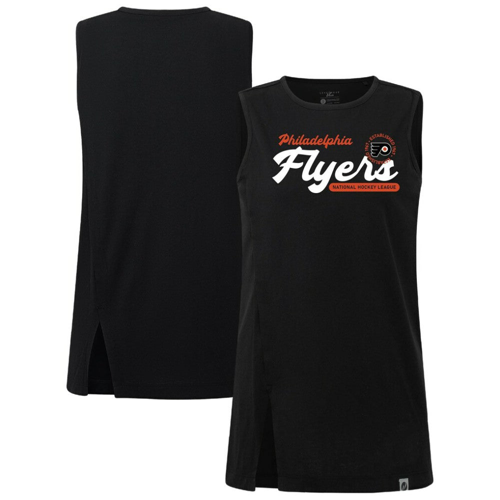 Philadelphia Flyers Levelwear Women's Influx Monument Tank Top - Black - NHL 203144996