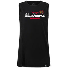 Chicago Blackhawks Levelwear Women's Influx Monument Tank Top - Black - NHL 203144997