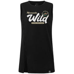 Minnesota Wild Levelwear Women's Influx Monument Tank Top - Black - NHL 203145001