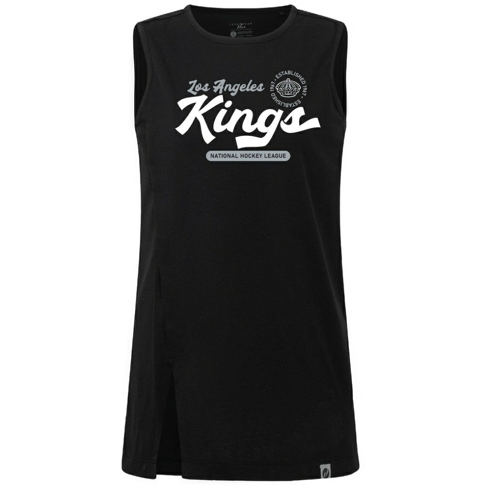 Los Angeles Kings Levelwear Women's Influx Monument Tank Top - Black - NHL 203145007