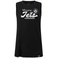 Winnipeg Jets Levelwear Women's Influx Monument Tank Top - Black - NHL 203145009