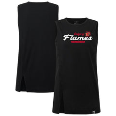 Calgary Flames Levelwear Women's Influx Monument Tank Top - Black - NHL 203145014