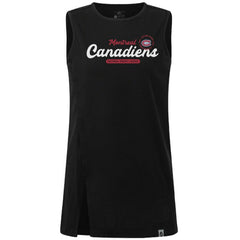 Montreal Canadiens Levelwear Women's Influx Monument Tank Top - Black - NHL 203145016