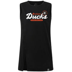 Anaheim Ducks Levelwear Women's Influx Monument Tank Top - Black - NHL 203145022