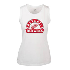 Detroit Red Wings Levelwear Women's Macy Banner Arch Tank Top - White - NHL 203145027