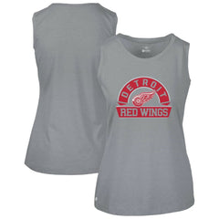 Detroit Red Wings Levelwear Women's Macy Banner Arch Tank Top - Gray - NHL 203145028