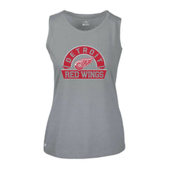 Detroit Red Wings Levelwear Women's Macy Banner Arch Tank Top - Gray - NHL 203145028