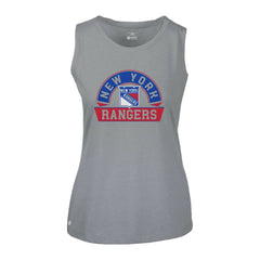 New York Rangers Levelwear Women's Macy Banner Arch Tank Top - Gray - NHL 203145031