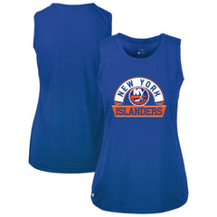 New York Islanders Levelwear Women's Macy Banner Arch Tank Top - Royal - NHL 203145032