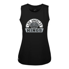 Los Angeles Kings Levelwear Women's Macy Banner Arch Tank Top - Black - NHL 203145046
