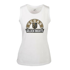 Vegas Golden Knights Levelwear Women's Macy Banner Arch Tank Top - White - NHL 203145053