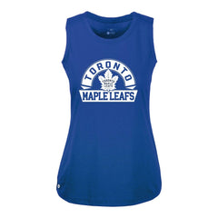 Toronto Maple Leafs Levelwear Women's Macy Banner Arch Tank Top - Royal - NHL 203145055