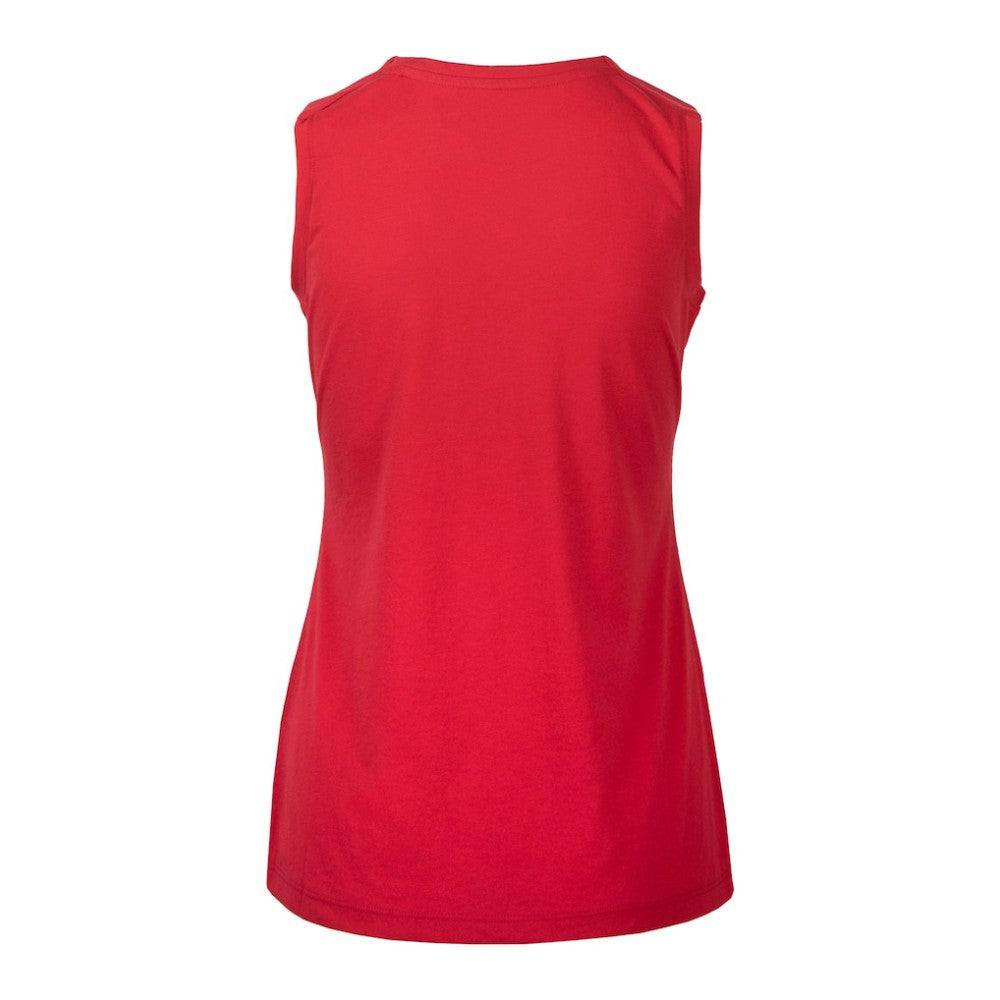 Columbus Blue Jackets Levelwear Women's Macy Banner Arch Tank Top - Red - NHL 203145061