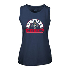 Florida Panthers Levelwear Women's Macy Banner Arch Tank Top - Navy - NHL 203145063