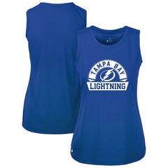 Tampa Bay Lightning Levelwear Women's Macy Banner Arch Tank Top - Royal - NHL 203145065