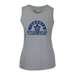 Toronto Maple Leafs Levelwear Women's Macy Banner Arch Tank Top - Gray - NHL 203145076