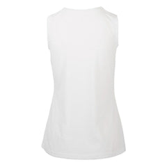 Vancouver Canucks Levelwear Women's Macy Banner Arch Tank Top - White - NHL 203145079