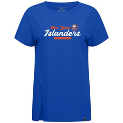 New York Islanders Levelwear Women's Influx Monument T-Shirt - Royal - NHL 203145100