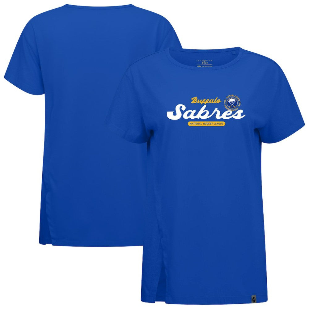 Buffalo Sabres Levelwear Women's Influx Monument T-Shirt - Royal - NHL 203145121