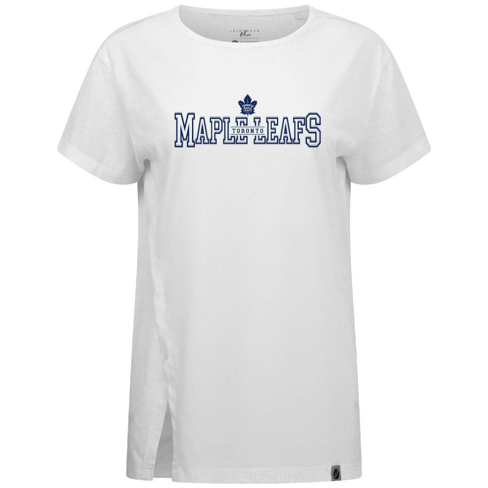Toronto Maple Leafs Levelwear Women's Influx Journey T-Shirt - White - NHL 203145131