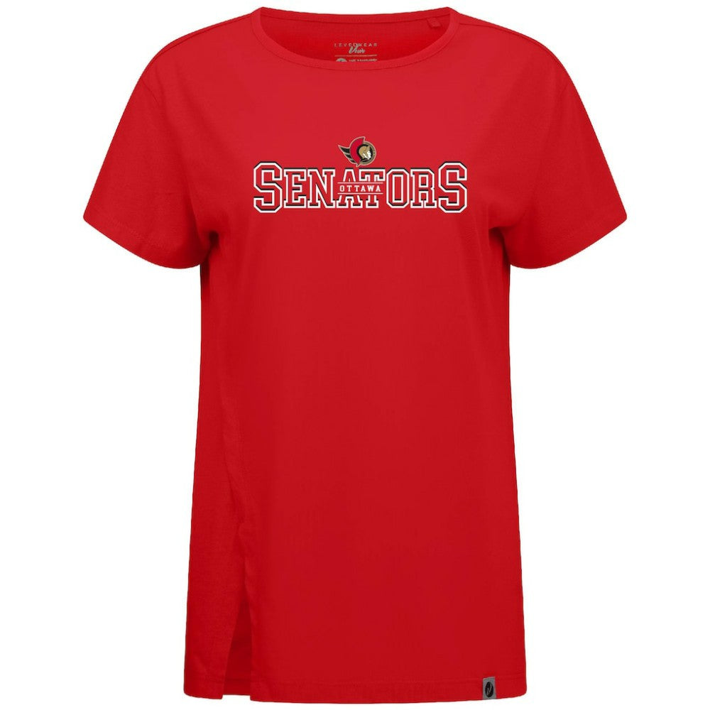 Ottawa Senators Levelwear Women's Influx Journey T-Shirt - Red - NHL 203145135