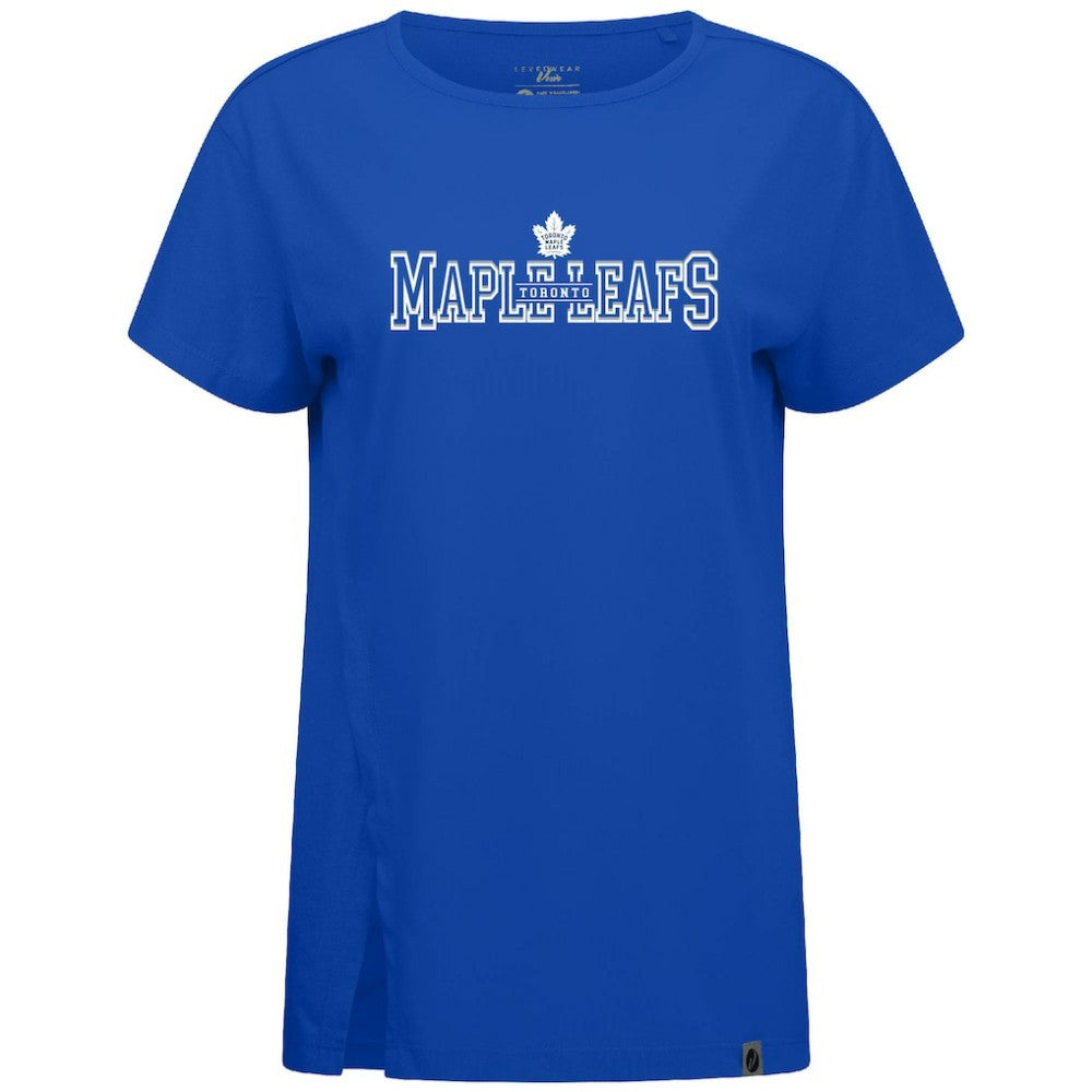 Toronto Maple Leafs Levelwear Women's Influx Journey T-Shirt - Royal - NHL 203145139