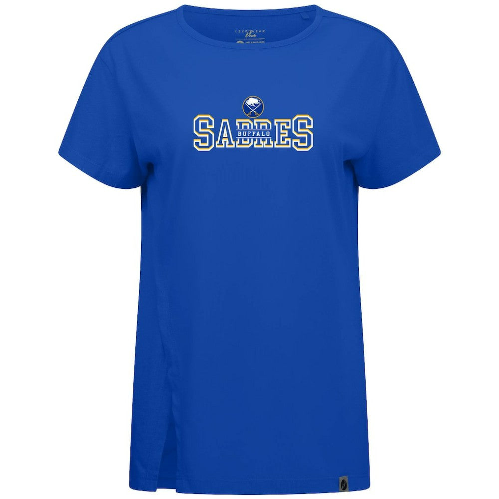 Buffalo Sabres Levelwear Women's Influx Journey T-Shirt - Royal - NHL 203145141