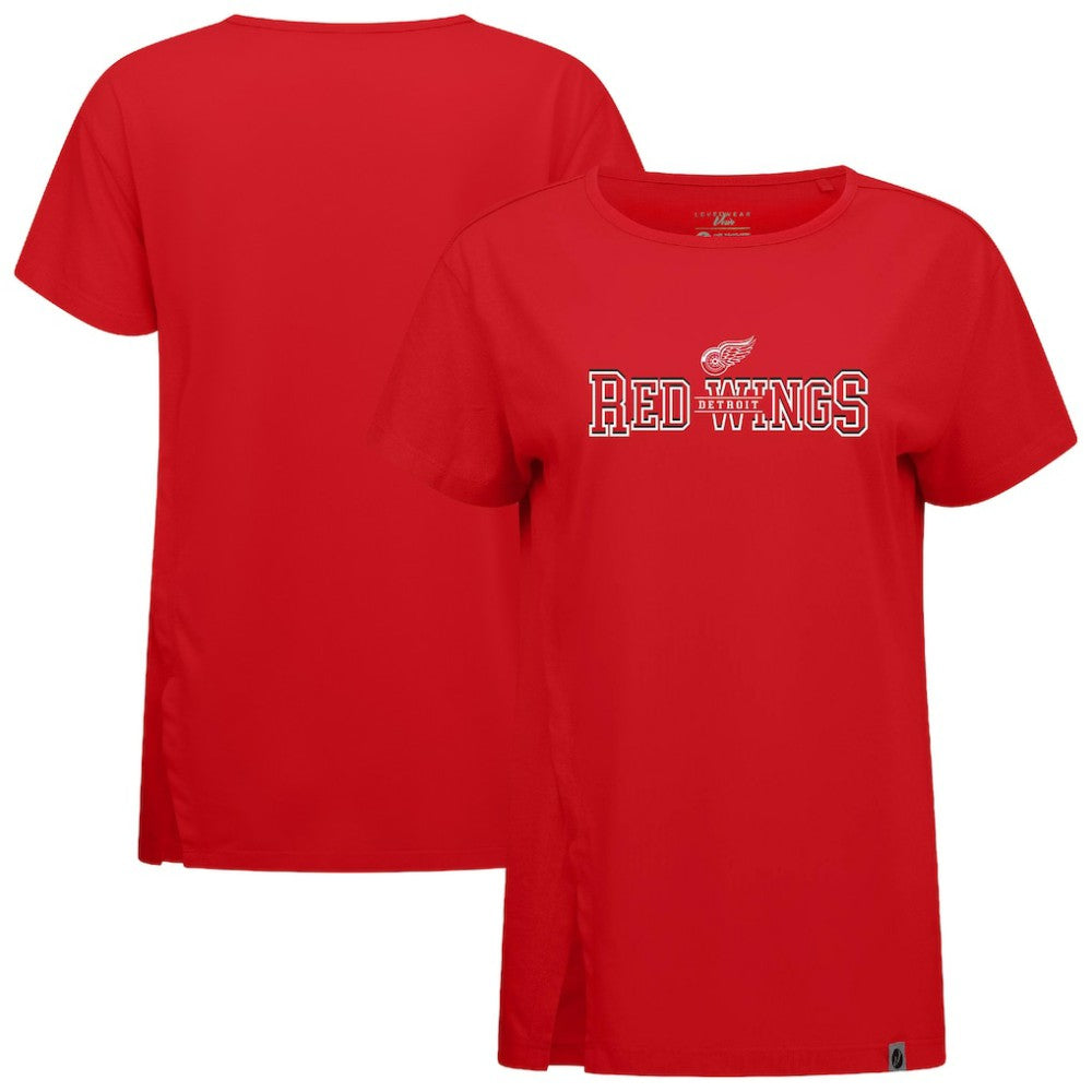 Detroit Red Wings Levelwear Women's Influx Journey T-Shirt - Red - NHL 203145142