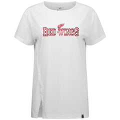 Detroit Red Wings Levelwear Women's Influx Journey T-Shirt - White - NHL 203145143
