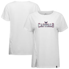 Washington Capitals Levelwear Women's Influx Journey T-Shirt - White - NHL 203145154