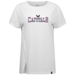 Washington Capitals Levelwear Women's Influx Journey T-Shirt - White - NHL 203145154