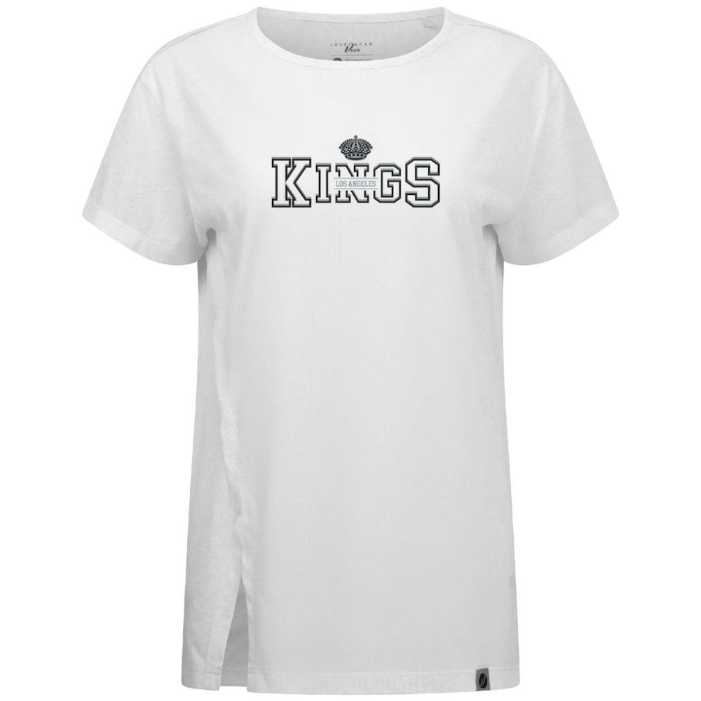 Los Angeles Kings Levelwear Women's Influx Journey T-Shirt - White - NHL 203145158