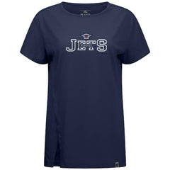 Winnipeg Jets Levelwear Women's Influx Journey T-Shirt - Navy - NHL 203145164
