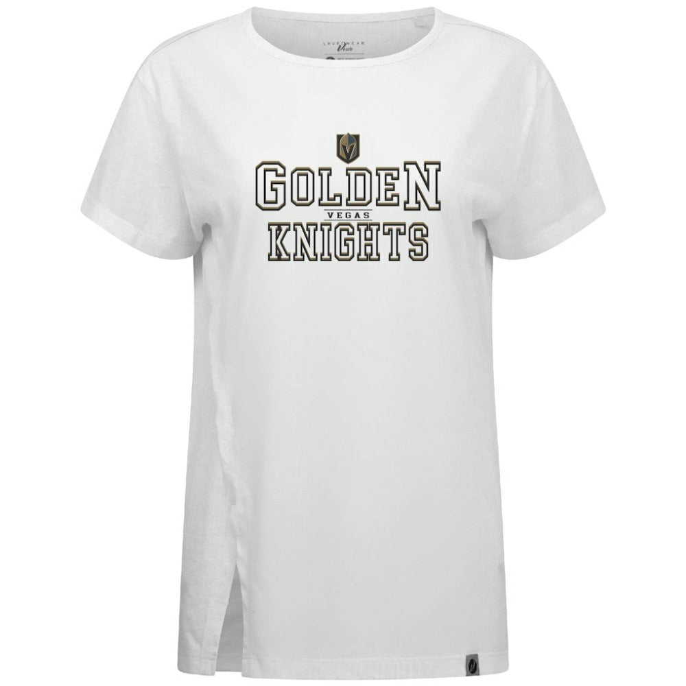 Vegas Golden Knights Levelwear Women's Influx Journey T-Shirt - White - NHL 203145165