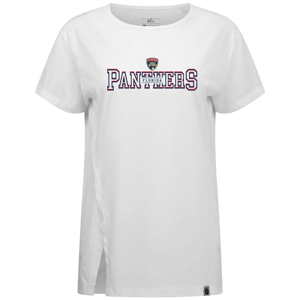 Florida Panthers Levelwear Women's Influx Journey T-Shirt - White - NHL 203145170