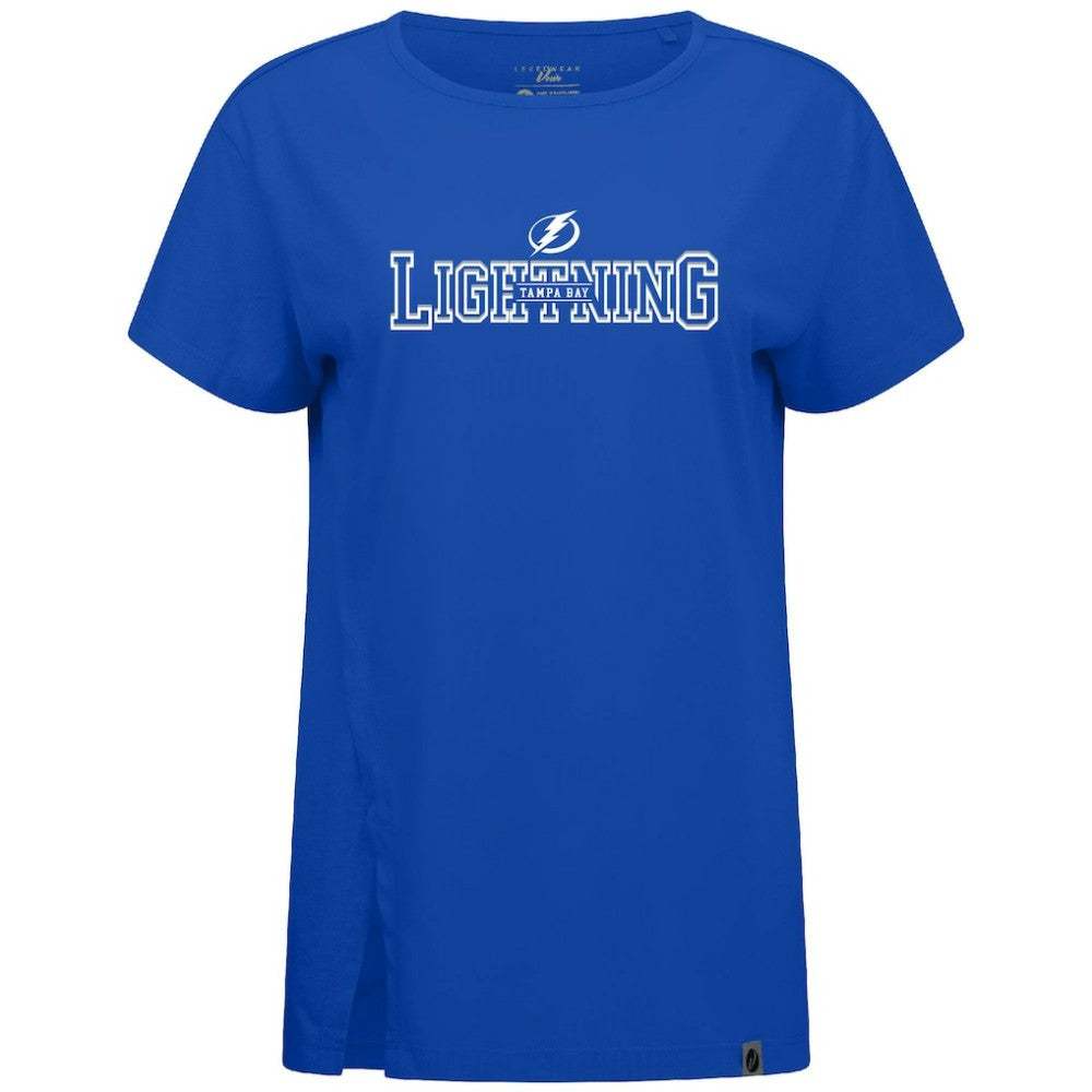 Tampa Bay Lightning Levelwear Women's Influx Journey T-Shirt - Royal - NHL 203145171