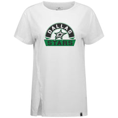 Dallas Stars Levelwear Women's Influx Banner Arch T-Shirt - White - NHL 203145185