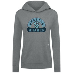Seattle Kraken Levelwear Women's Relay Banner Arch Pullover Hoodie - Gray - NHL 203145222