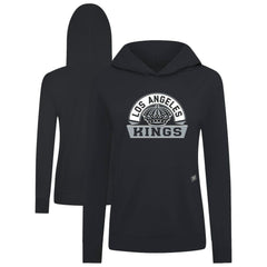 Los Angeles Kings Levelwear Women's Relay Banner Arch Pullover Hoodie - Black - NHL 203145238