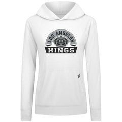 Los Angeles Kings Levelwear Women's Relay Banner Arch Pullover Hoodie - White - NHL 203145239