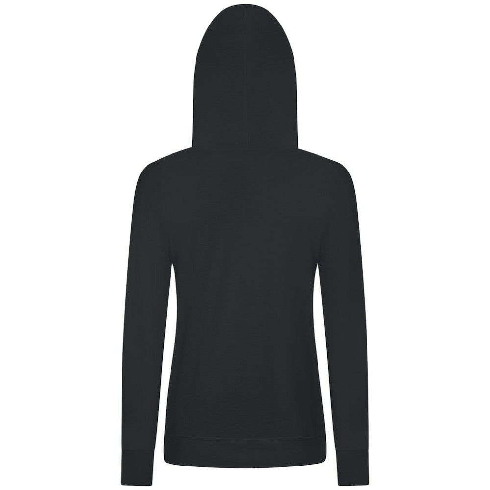 Carolina Hurricanes Levelwear Women's Relay Banner Arch Pullover Hoodie - Black - NHL 203145249