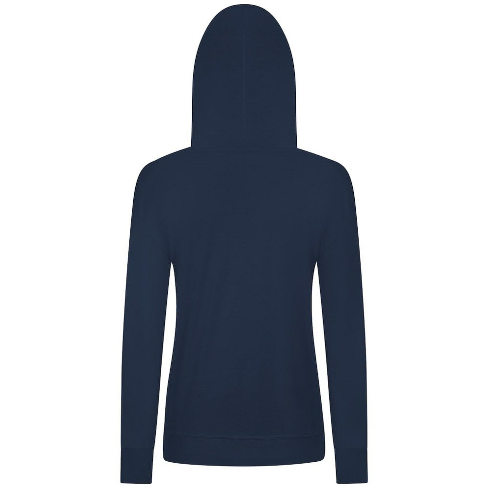 Montreal Canadiens Levelwear Women's Relay Banner Arch Pullover Hoodie - Navy - NHL 203145264