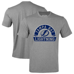Tampa Bay Lightning Levelwear Richmond Banner Arch T-Shirt - Gray - NHL 203145285